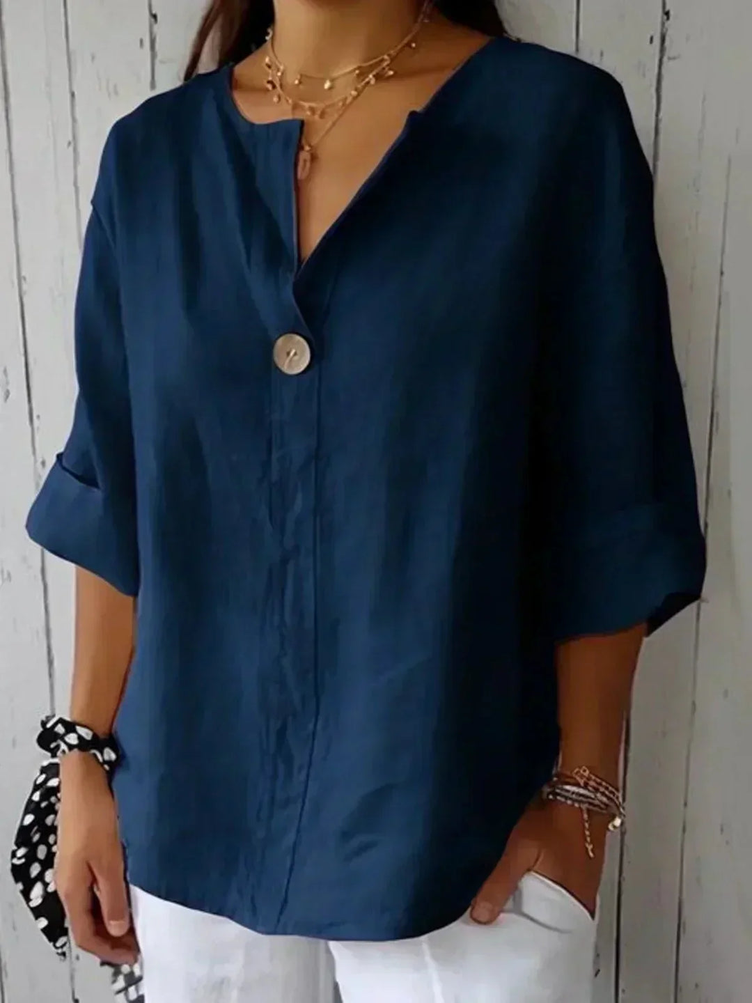 Beatrix | The Effortless V-Neck Top