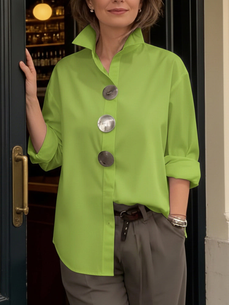 Feidelm | The Statement Button Blouse