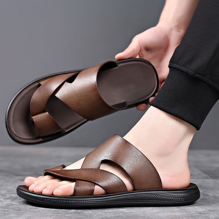 Torcán | The Architectural Cross-Strap Sandal