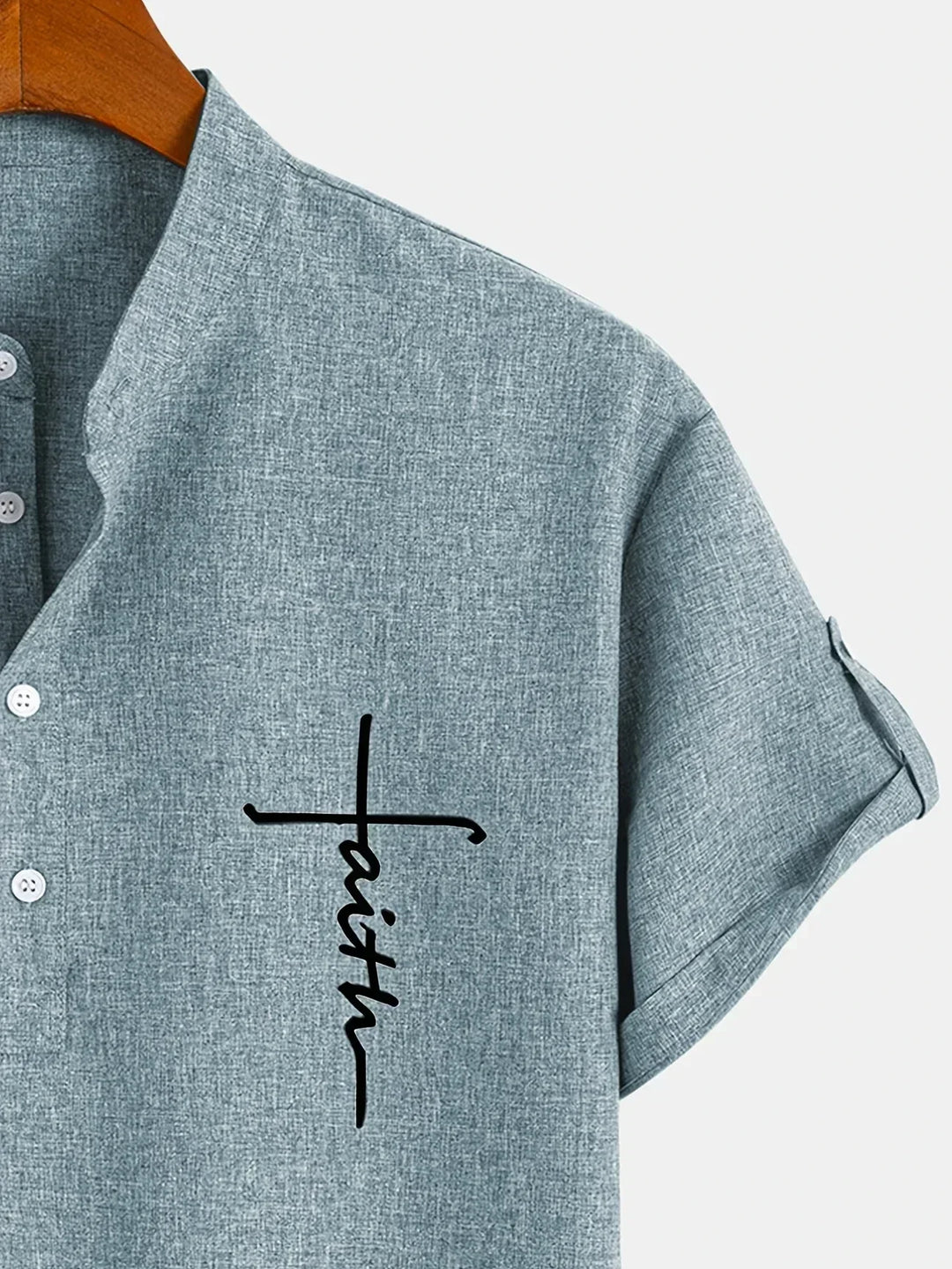 Faolán | The Stand-Collar Statement Shirt