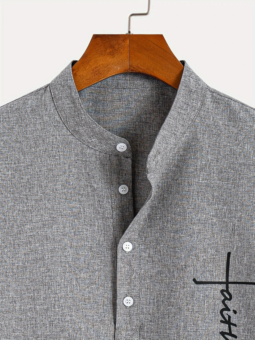 Faolán | The Stand-Collar Statement Shirt