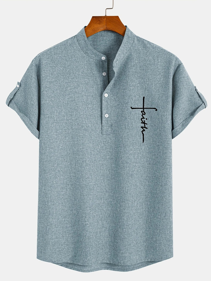 Faolán | The Stand-Collar Statement Shirt