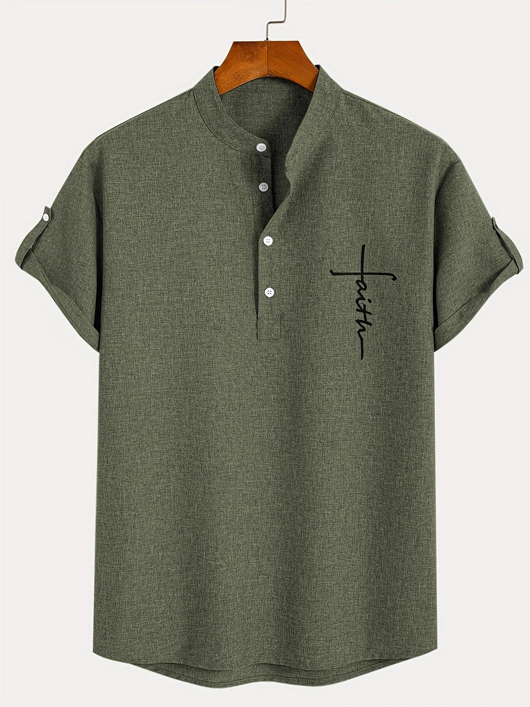 Faolán | The Stand-Collar Statement Shirt