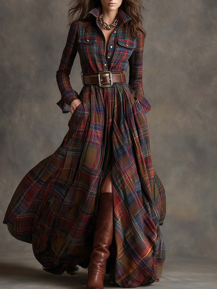Harriet | Belted Shirt Dress