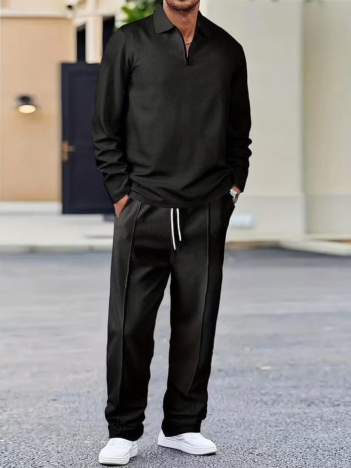 Alfie | Classic Zip Sweater and Trouser Set