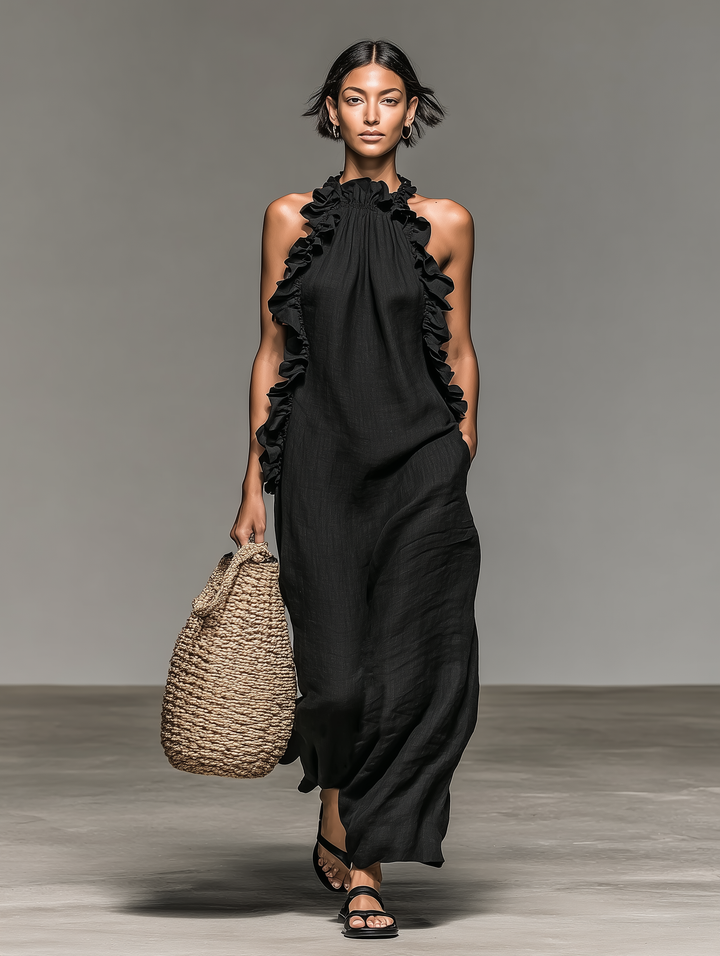 Idalia | The Airy Ruffle Maxi