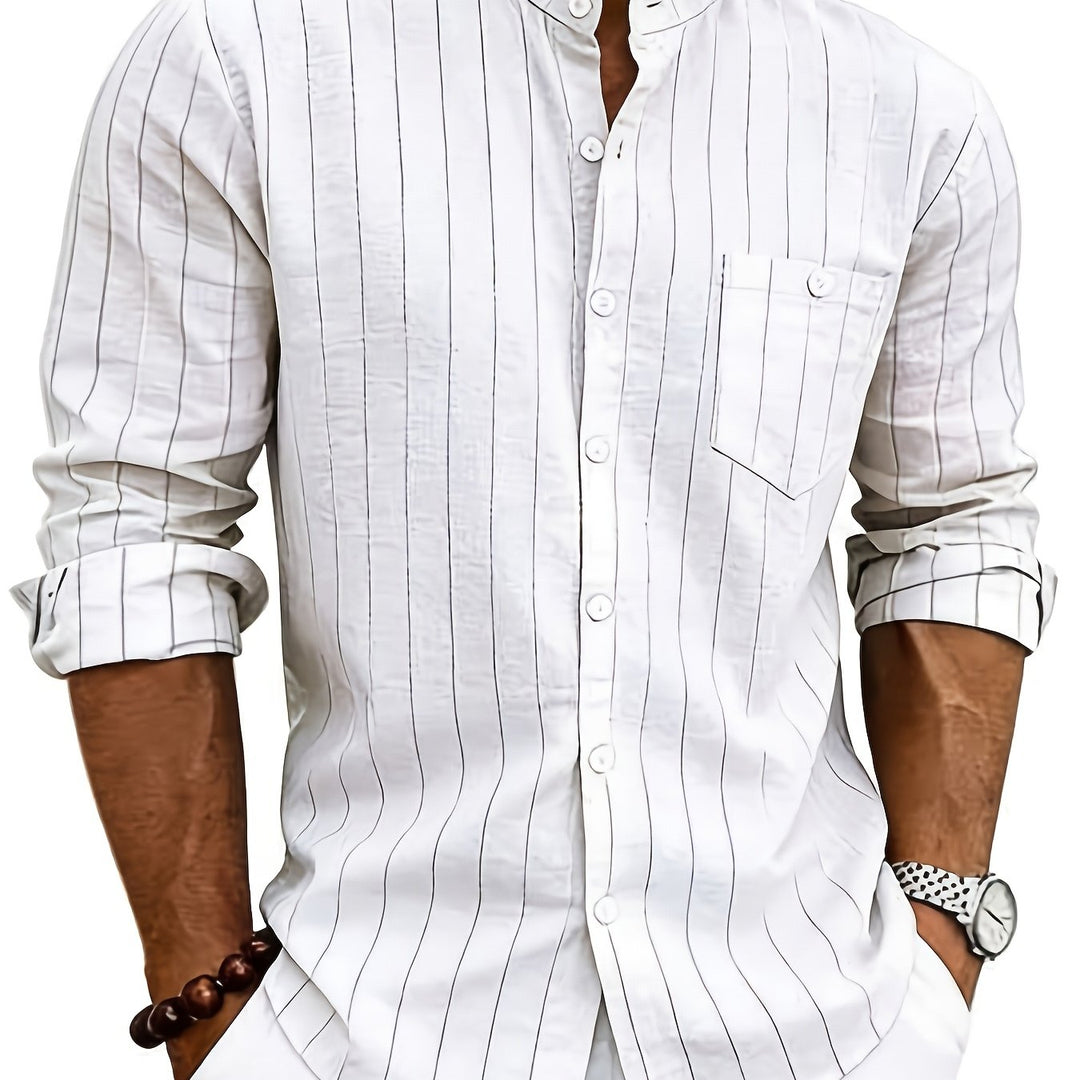 Cathaoir | Casual Holiday Stripe Shirt