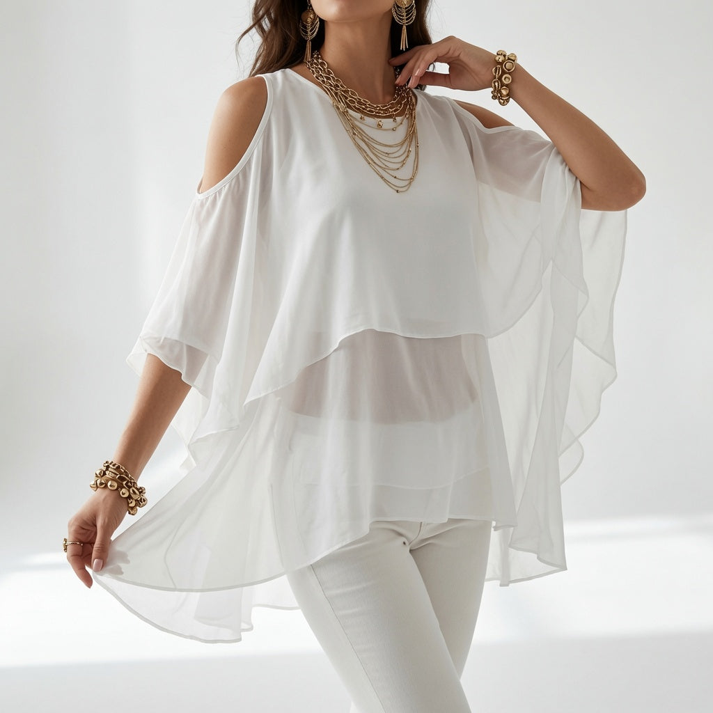 Liesel | The Effortless Open-Shoulder Tunic