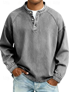 Dorian | Men's Vintage-Style Long-Sleeve Casual Shirt
