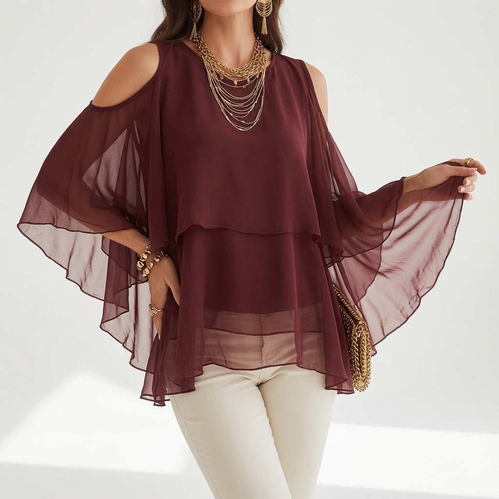 Liesel | The Effortless Open-Shoulder Tunic