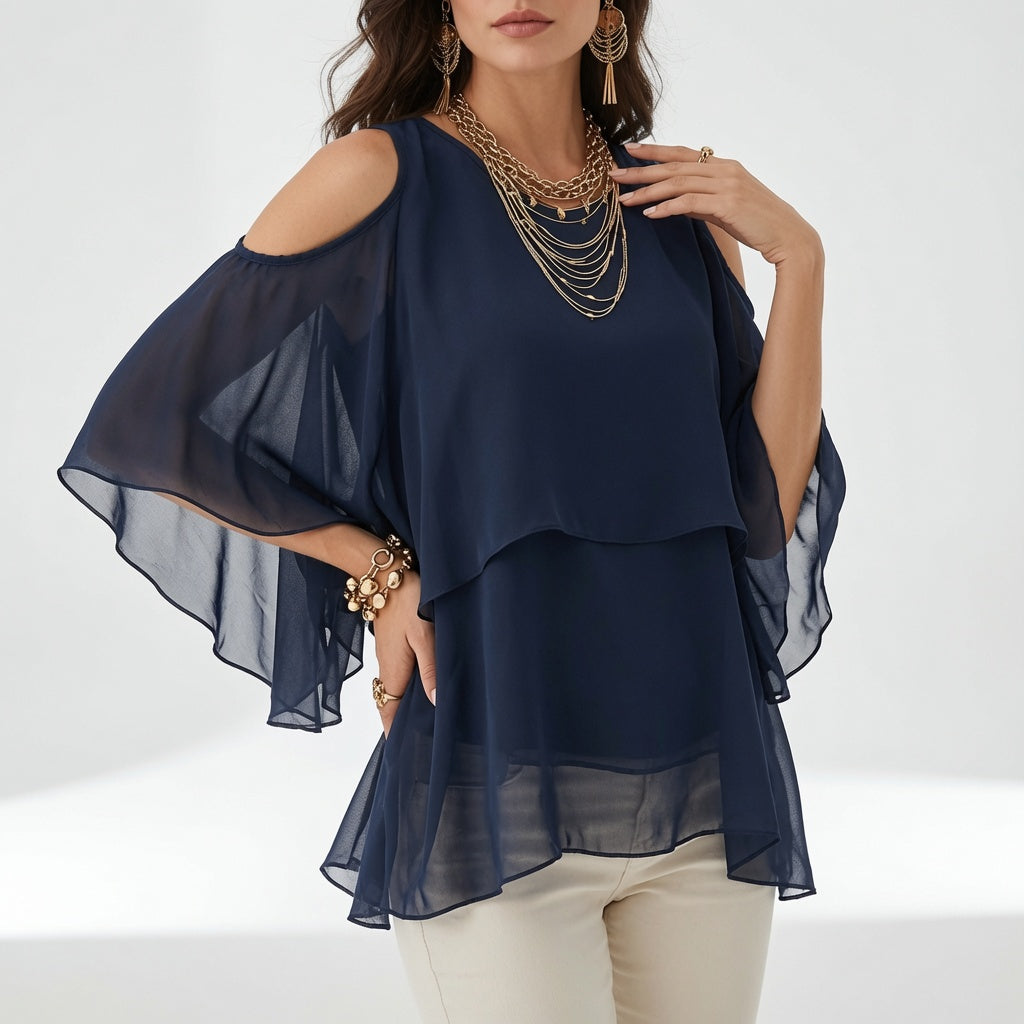 Liesel | The Effortless Open-Shoulder Tunic