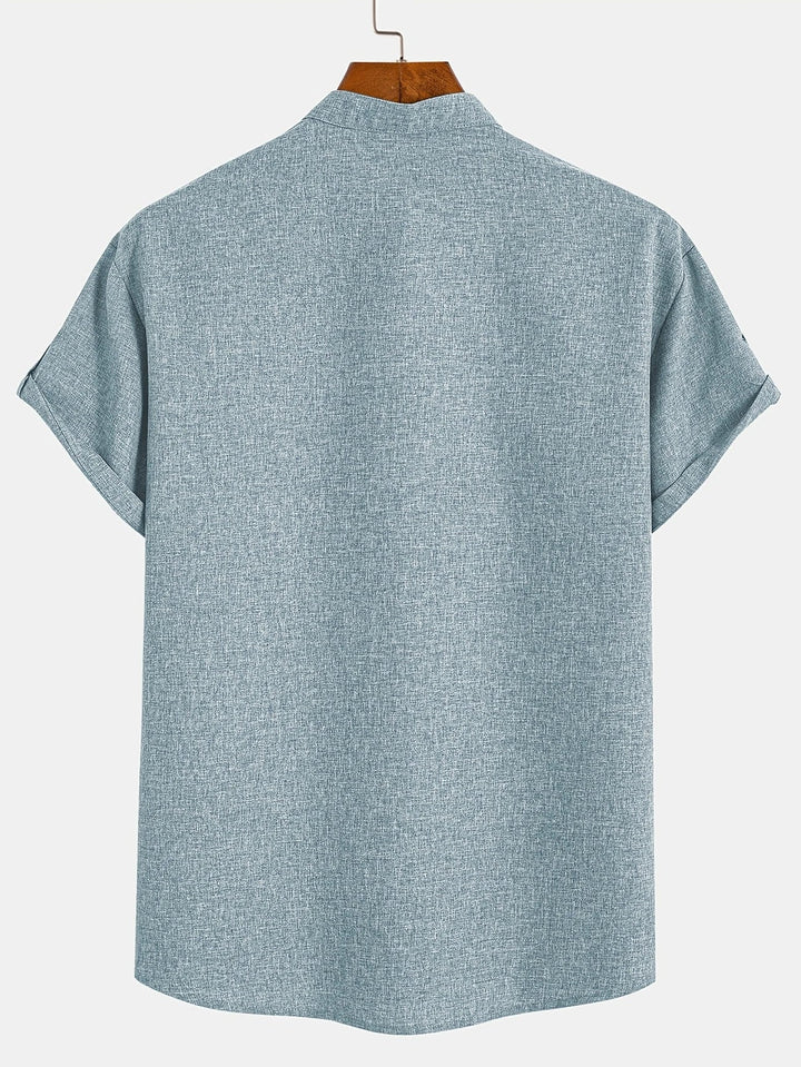 Faolán | The Stand-Collar Statement Shirt