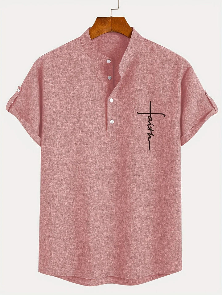 Faolán | The Stand-Collar Statement Shirt