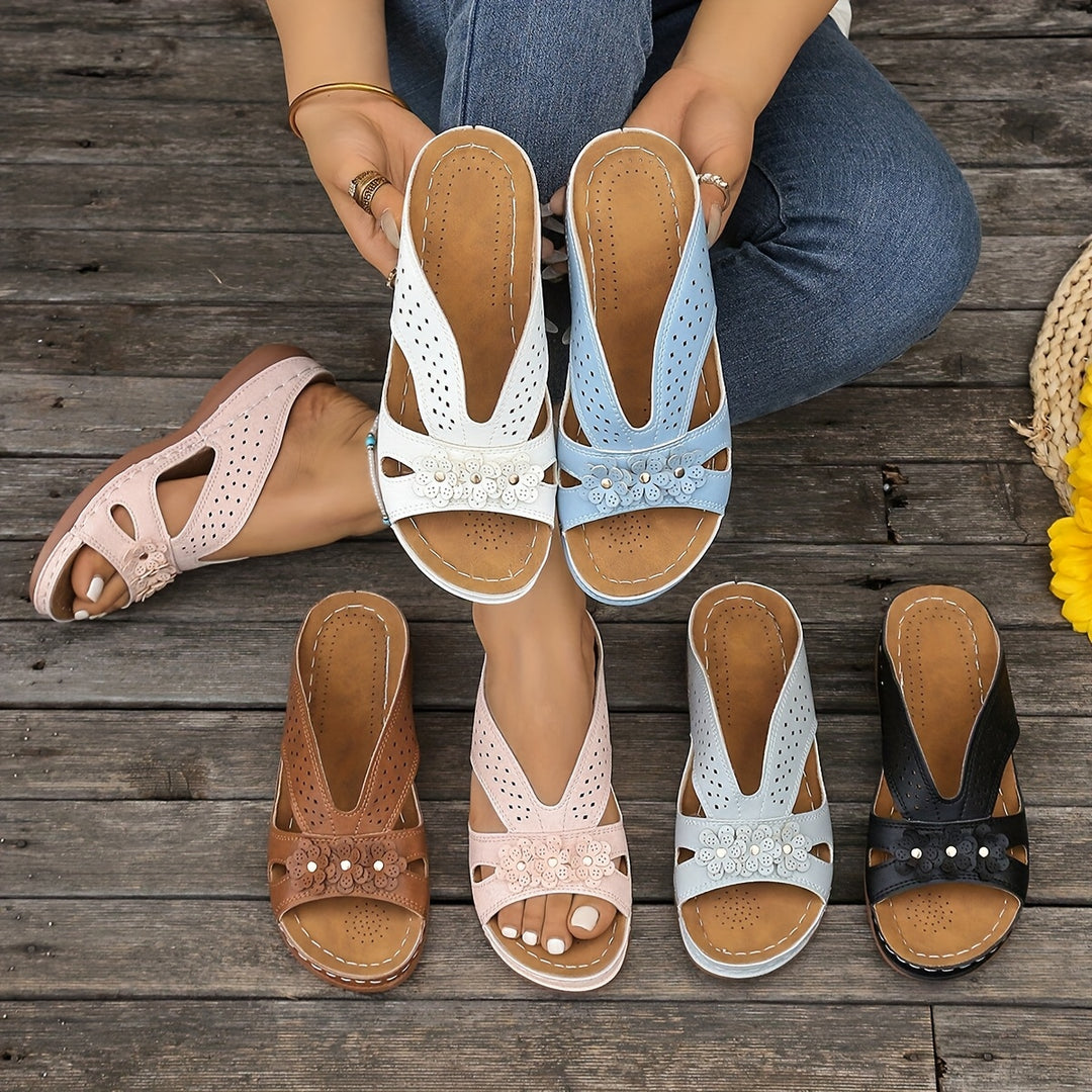 Cleo | The Elegant Wedge Sandal