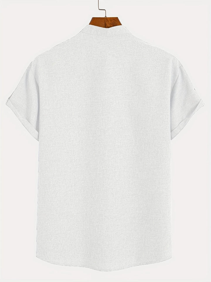 Faolán | The Stand-Collar Statement Shirt