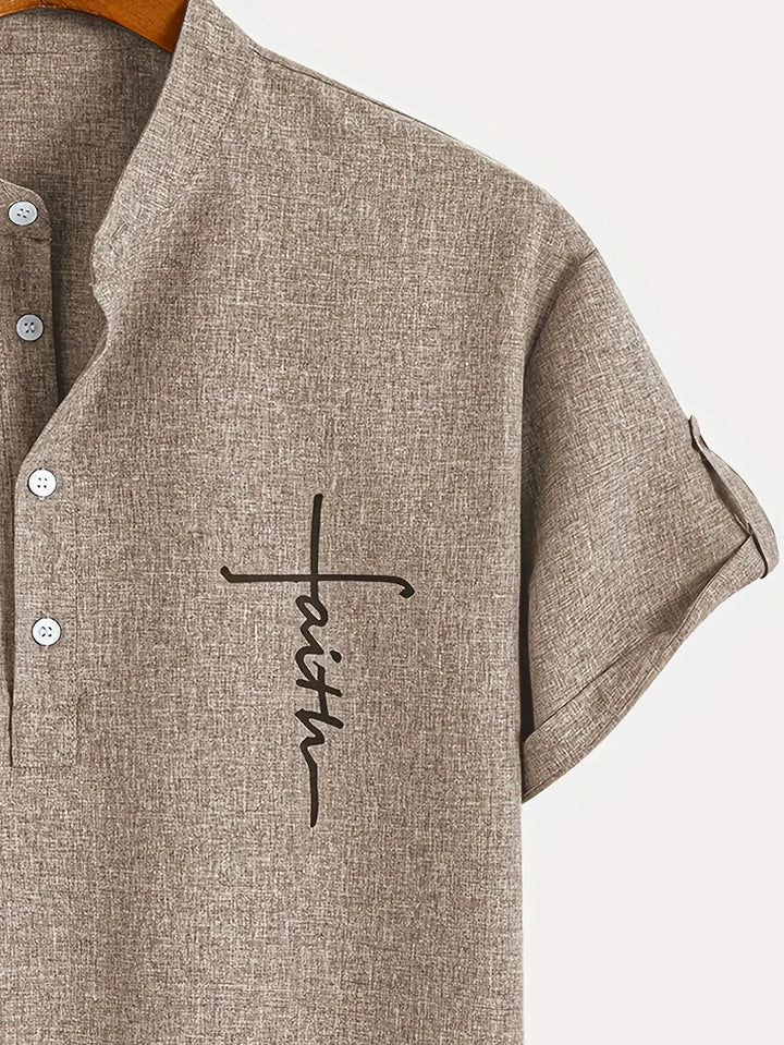Faolán | The Stand-Collar Statement Shirt