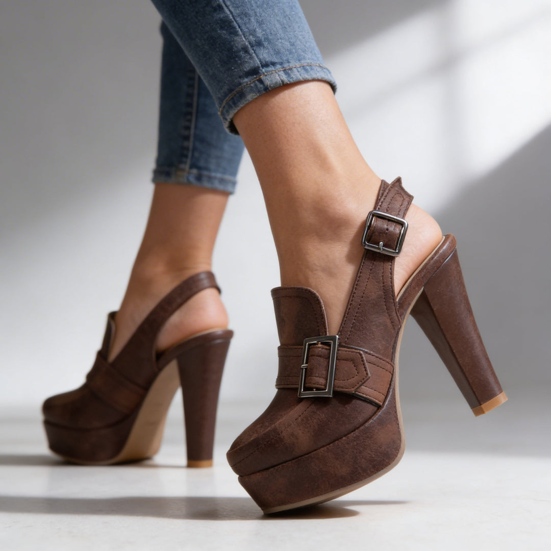Thea | The Retro Platform Heel
