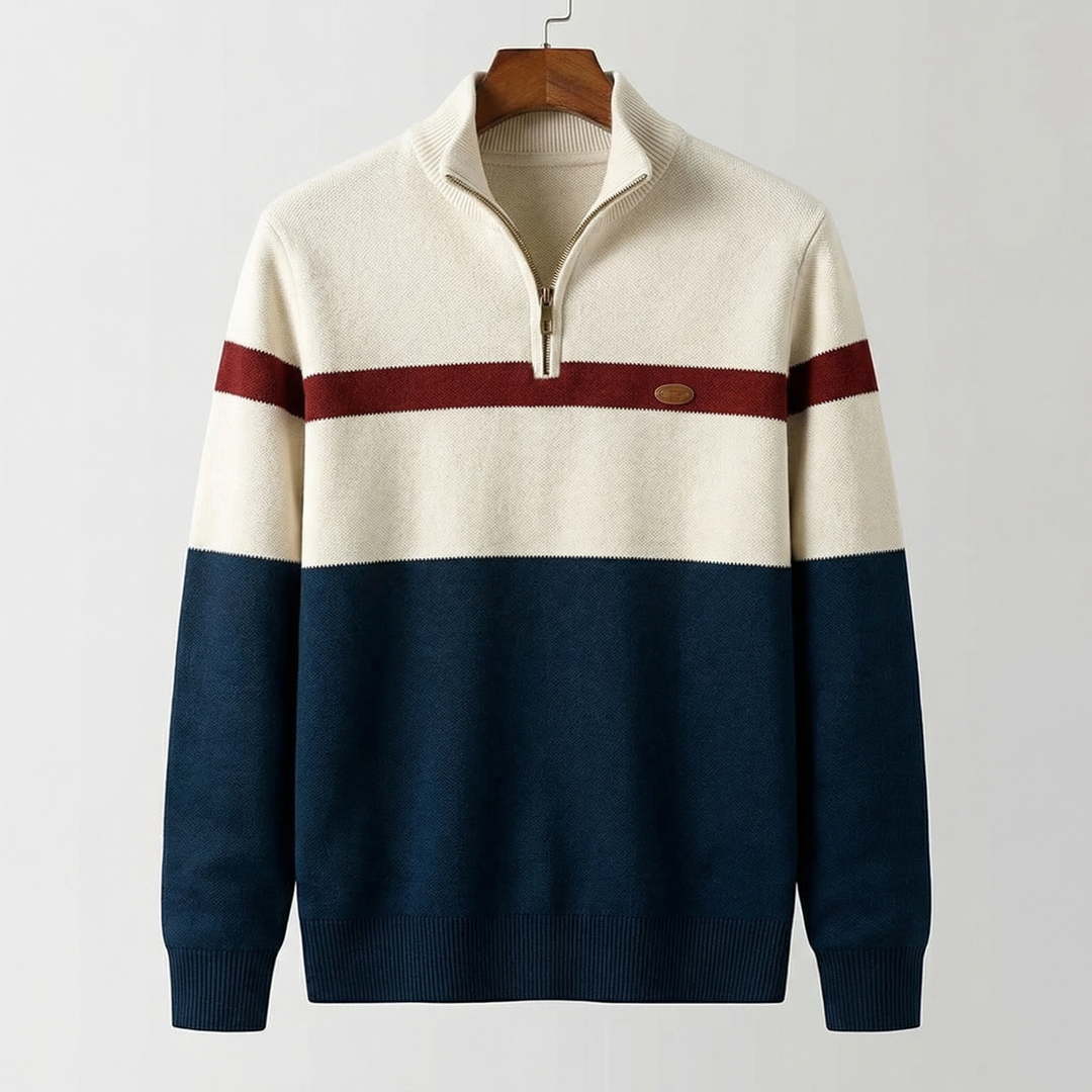 Bearach | The Tailored Quarter-Zip Pullover
