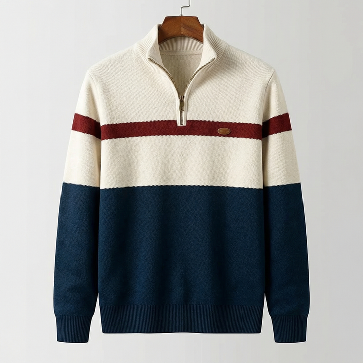 Bearach | The Tailored Quarter-Zip Pullover