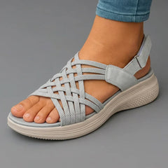 Martha | Comfortable Walking Sandals with Cushioned Footbed