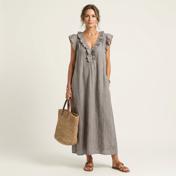 Bridie | The Effortless Ruffle Maxi
