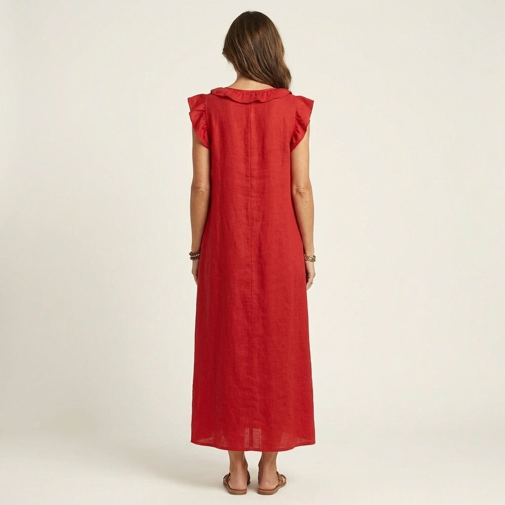 Bridie | The Effortless Ruffle Maxi