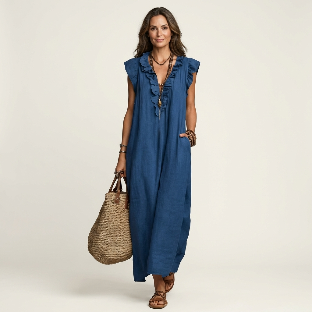 Bridie | The Effortless Ruffle Maxi