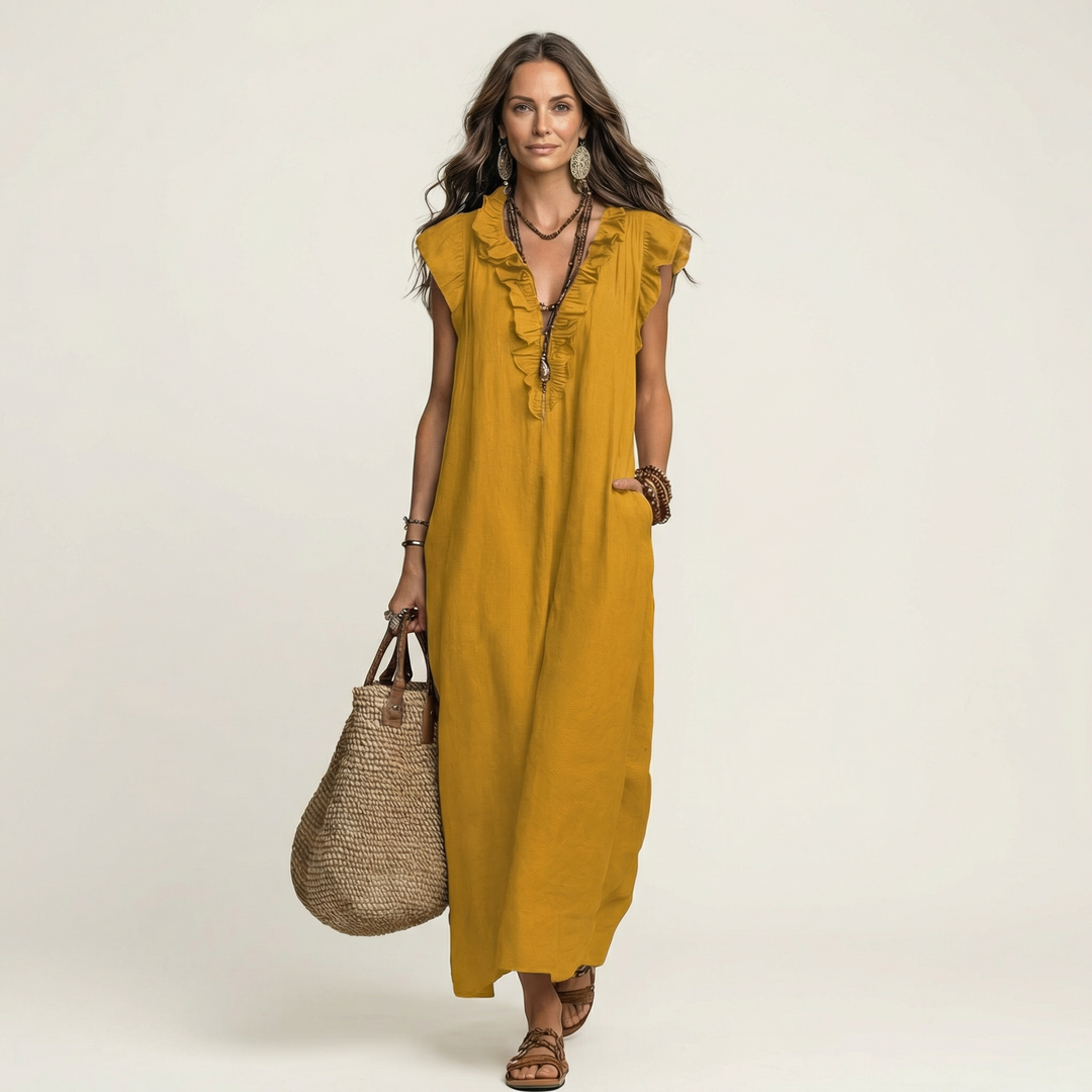 Bridie | The Effortless Ruffle Maxi