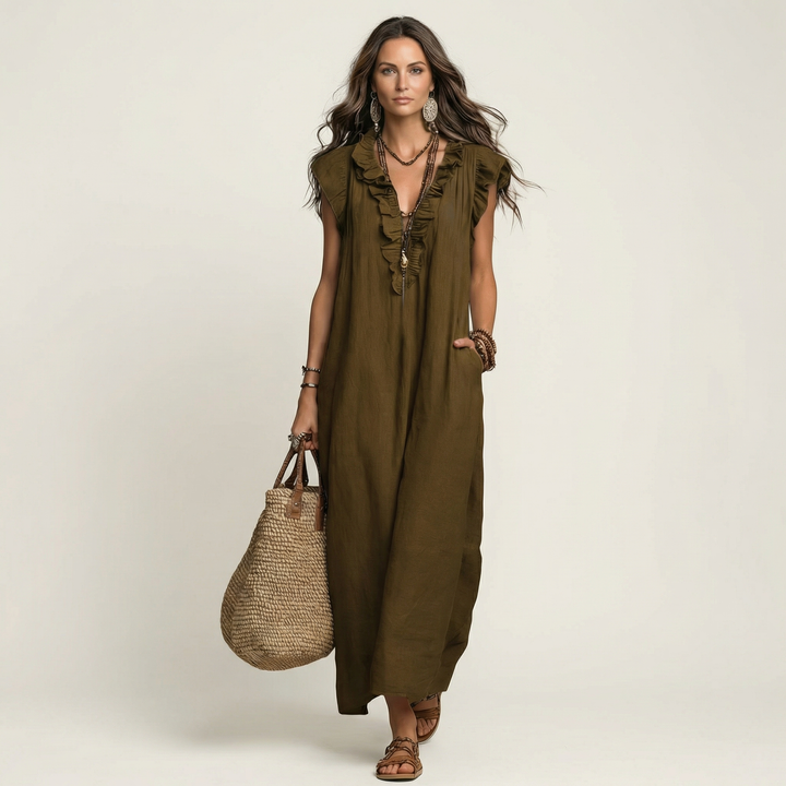 Bridie | The Effortless Ruffle Maxi