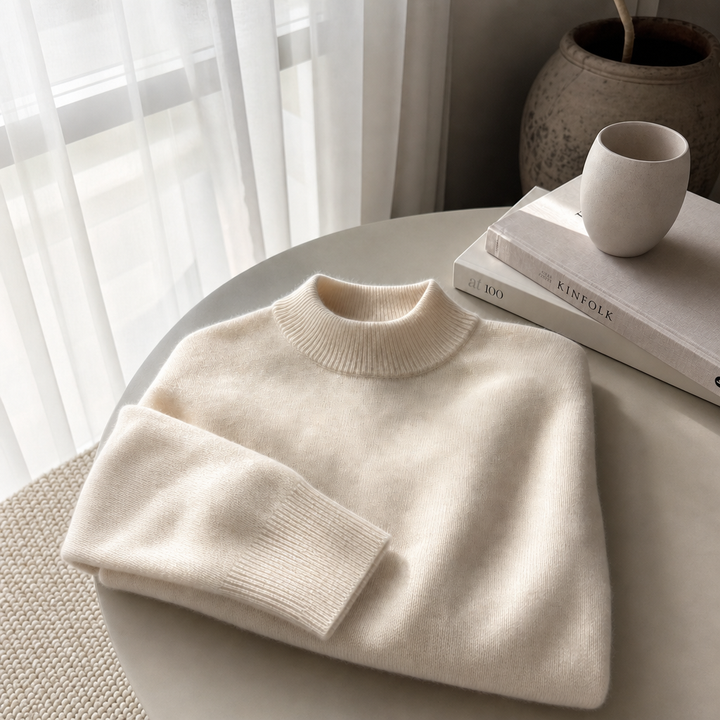 Quinn | The Refined Mock Neck