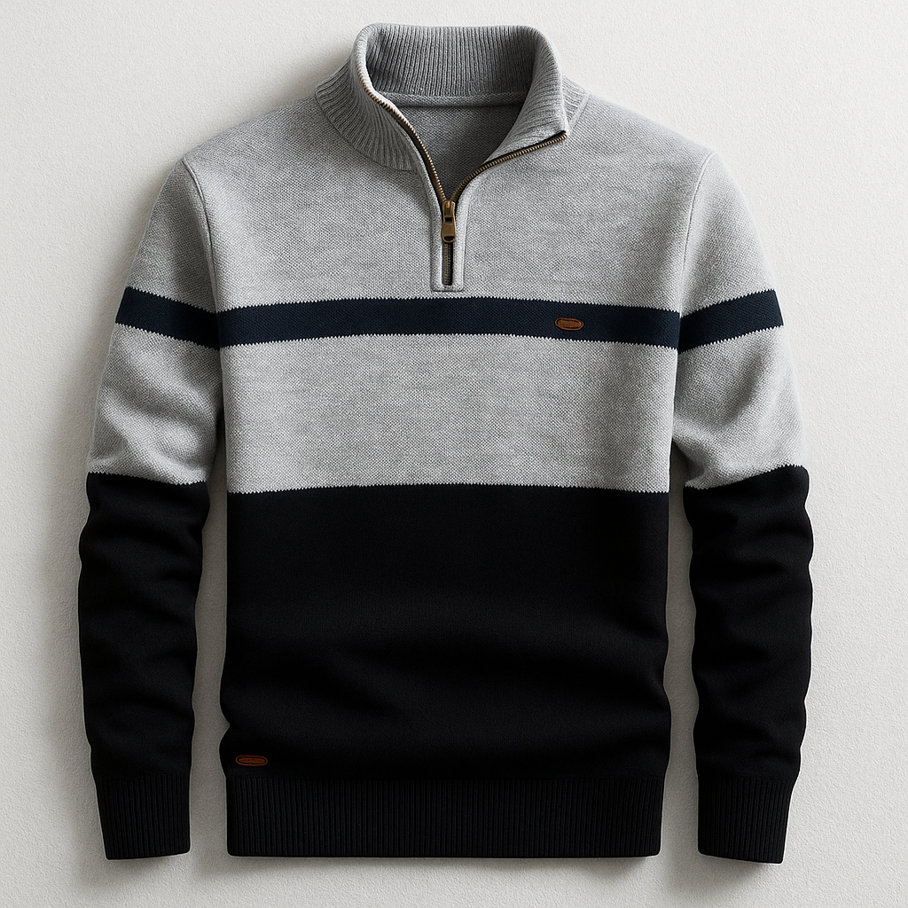 Bearach | The Tailored Quarter-Zip Pullover