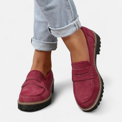 Dearbhla | Orthopedic Penny Loafers with Lug Sole