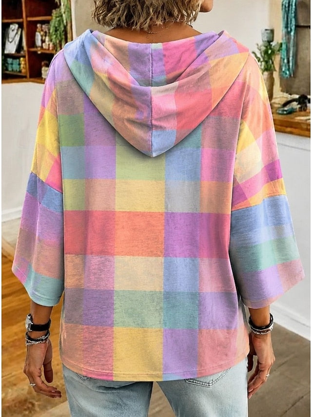 Pippa | The Cosy Print Hoodie