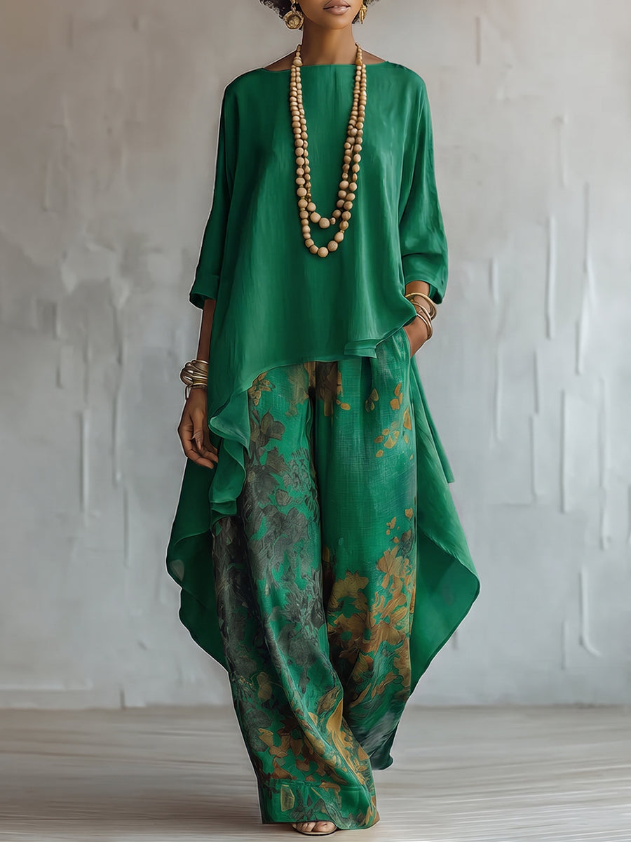 Dearbhorgaill | The Artistic Floral Two-Piece