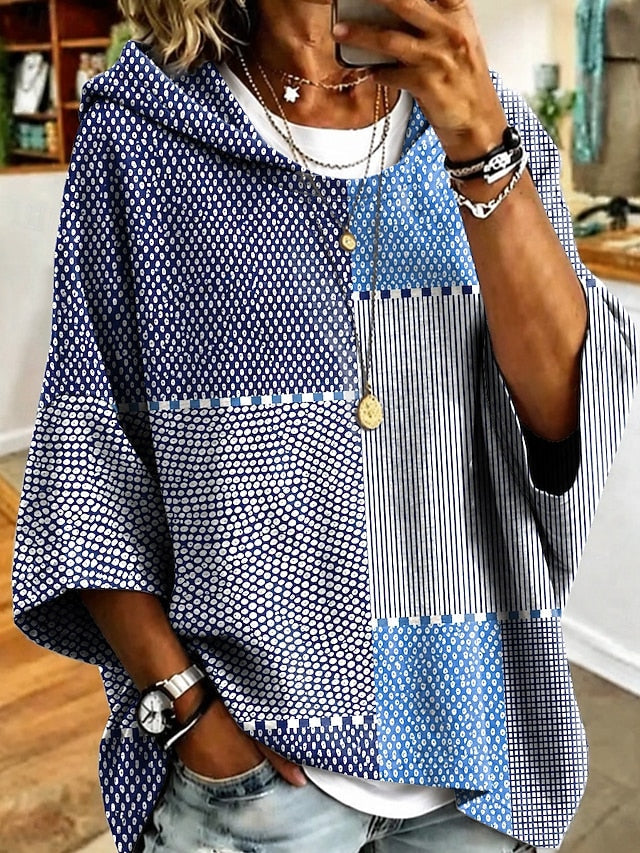 Pippa | The Cosy Print Hoodie