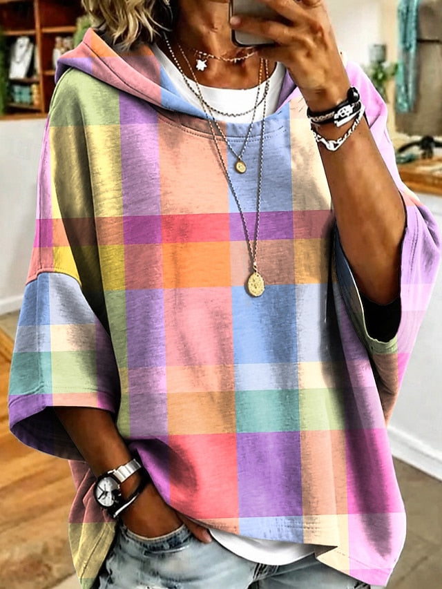 Pippa | The Cosy Print Hoodie